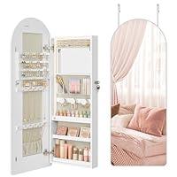 Algopix Similar Product 12 - SONGMICS Wide Jewelry Organizer LED