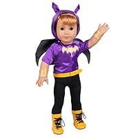 Algopix Similar Product 6 - Batgirl Inspired 6pc Doll Outfit DC