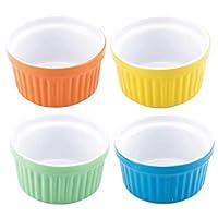 Algopix Similar Product 9 - Uno Casa 5 oz Ceramic Ramekins Set 