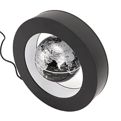 Magnetic Floating Globe Levitation LED World Map C Shape Gadgets Gift For  Men