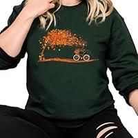 Algopix Similar Product 12 - Fall Autumn Trees Leaves Tshirt Cute