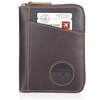 Algopix Similar Product 13 - Polare Full Grain Leather Dual Passport