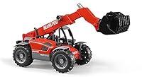 Algopix Similar Product 9 - Bruder 02125 Manitou Telescopic Loader