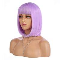 Algopix Similar Product 10 - eNilecor Short Bob Hair Wigs 12