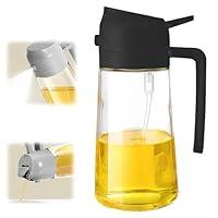 Algopix Similar Product 11 - 2 in 1 Olive Oil Dispenser Bottle for