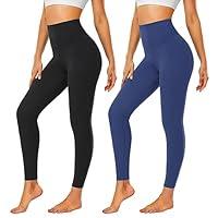 Algopix Similar Product 8 - 2 Pack Leggings for Women Tummy