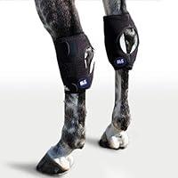 Algopix Similar Product 10 - Ice Horse Pair Hock Wraps for Equine