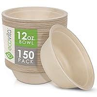 Algopix Similar Product 7 - Ecovita 100 Compostable Paper Bowls