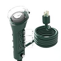 Algopix Similar Product 1 - BNLINK Outdoor Power Strip with