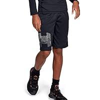 Algopix Similar Product 8 - Under Armour Boys' Prototype Logo Shorts