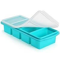Algopix Similar Product 18 - Silicone Freezer Tray with Lid  1 Cup