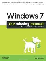Algopix Similar Product 10 - Windows 7 The Missing Manual Missing