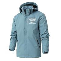 Algopix Similar Product 14 - Custom Mens Lightweight Waterproof