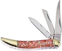 Algopix Similar Product 15 - Frost Cutlery Three Blade Toothpick Pink