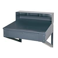 Algopix Similar Product 16 - Edsal 650 Steel Wall Mounted Shop Desk