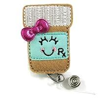 Algopix Similar Product 11 - PILL BOTTLE Rx Badge Reel Pharmacist