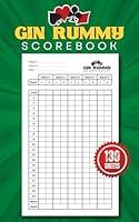 Algopix Similar Product 20 - Gin Rummy Scorebook 130 Gin Rummy