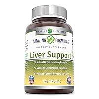 Algopix Similar Product 19 - Amazing Formulas Liver Support 120