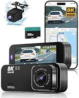 Algopix Similar Product 15 - Dash Camera for CarsUltra HD 8K Dash