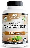Algopix Similar Product 4 - NaturaLife Labs Organic Ashwagandha
