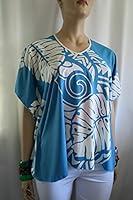 Algopix Similar Product 12 - Top Summer of Aloha  Aloha Blue or Red