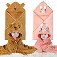 Algopix Similar Product 15 - KLHYIT Baby Bath Towel with Hooded