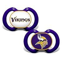 Algopix Similar Product 3 - BabyFanatic Pacifier 2Pack  NFL