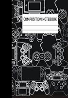 Algopix Similar Product 15 - Video Gamer Composition Notebook Wide