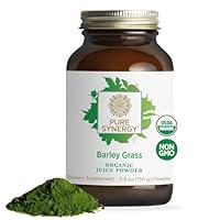 Algopix Similar Product 20 - PURE SYNERGY Organic Barley Grass Juice