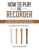 Algopix Similar Product 2 - How to Play Recorder Large Print