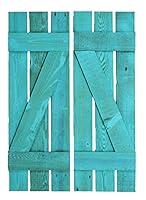 Algopix Similar Product 12 - Window Shutter Set of 2 11 Inches