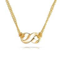 Algopix Similar Product 11 - Infinity Love Figure Eight Double Chain