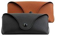 Algopix Similar Product 1 - EyeMax Sunglasses Case Combo Black