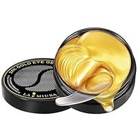 Algopix Similar Product 10 - LA MIURA 24K Gold Under Eye Patches 