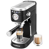 Algopix Similar Product 1 - CASABREWS Espresso Machine 20 Bar