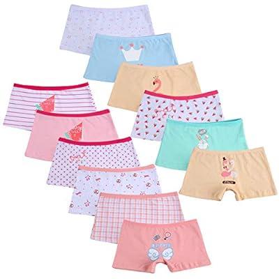 Best Deal for Closecret Kids Series Little Girls' Cotton Boyshort Panties