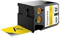Algopix Similar Product 12 - 54 MM ALL-PURPOSE VINYL, BLACK ON YELLOW