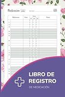 Algopix Similar Product 8 - Libro de Registro de Medicacin