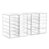 Algopix Similar Product 10 - 22 Drawers Acrylic Desk Makeup