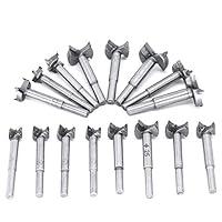 Algopix Similar Product 4 - ValueHall 16 PCS Carbide Steel Forstner