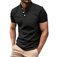 Algopix Similar Product 9 - Shirts for Men Summer Short Sleeve Polo