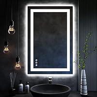 Algopix Similar Product 6 - ISKM 24x36 LED Mirror for Bathroom