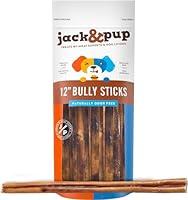 Algopix Similar Product 10 - JackPup Thick Bully Sticks  12 Inch