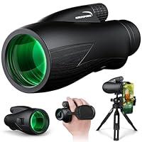 Algopix Similar Product 1 - Monocular Telescope for Adults and Kids