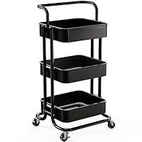 Algopix Similar Product 2 - Pipishell 3 Tier Mesh Utility Cart