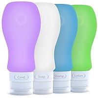 Algopix Similar Product 20 - 3oz Silicone Travel bottles  Travel