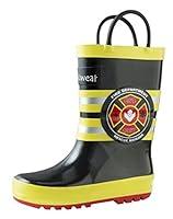 Algopix Similar Product 3 - OAKI Kids Rubber Rain Boots with