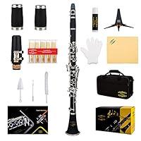 Algopix Similar Product 2 - Glory BlackGold keys Clarinet B Flat