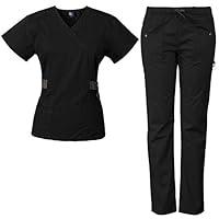 Algopix Similar Product 19 - Medgear 12Pocket Womens Scrub Set