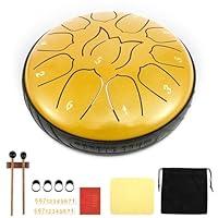 Algopix Similar Product 14 - Steel Tongue Drum 11 Notes Tongue Drum